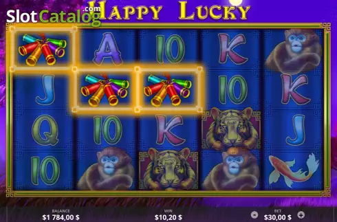 Οθόνη4. Happy Lucky (Ready Play Gaming) Κουλοχέρης 