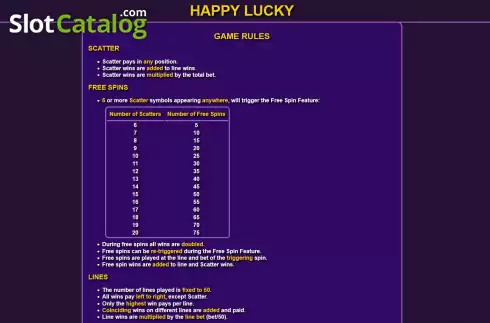 Οθόνη7. Happy Lucky (Ready Play Gaming) Κουλοχέρης 