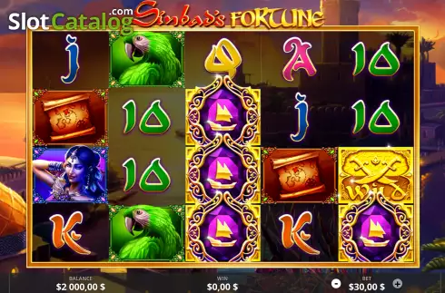 Οθόνη2. Sinbads Fortune Κουλοχέρης