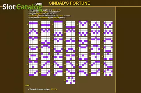 Οθόνη8. Sinbads Fortune Κουλοχέρης
