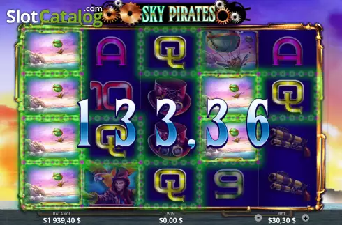 Οθόνη3. Sky Pirates (Ready Play Gaming) Κουλοχέρης