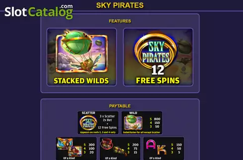 Οθόνη5. Sky Pirates (Ready Play Gaming) Κουλοχέρης