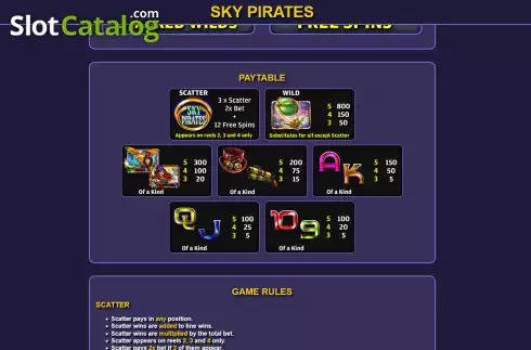 Οθόνη6. Sky Pirates (Ready Play Gaming) Κουλοχέρης