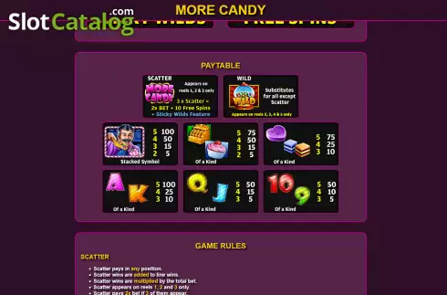 Οθόνη6. More Candy Κουλοχέρης