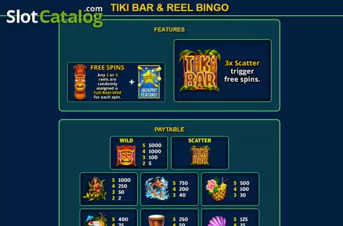 Οθόνη5. Tiki Bar (Ready Play Gaming) Κουλοχέρης 