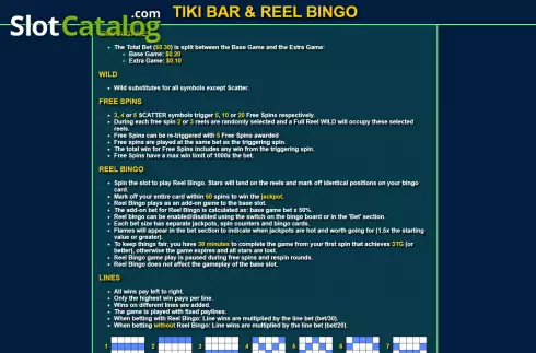 Οθόνη7. Tiki Bar (Ready Play Gaming) Κουλοχέρης 