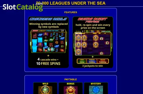 Οθόνη5. 20000 Leagues Under The Sea (Ready Play Gaming) Κουλοχέρης