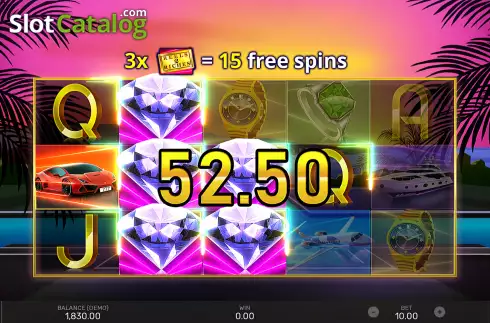 Οθόνη3. Reels To Riches Κουλοχέρης