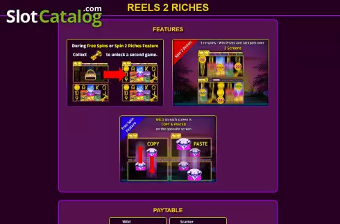 Οθόνη5. Reels To Riches Κουλοχέρης