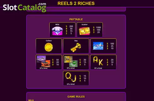 Οθόνη6. Reels To Riches Κουλοχέρης