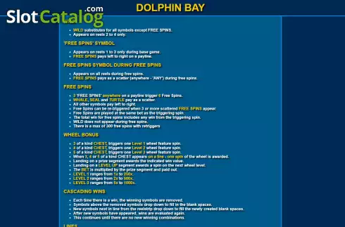 Οθόνη7. Dolphin Bay Κουλοχέρης