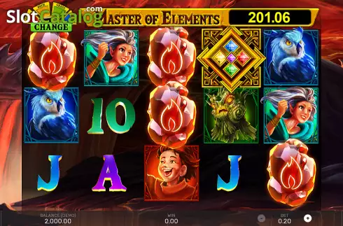 Οθόνη3. Master of Elements Κουλοχέρης