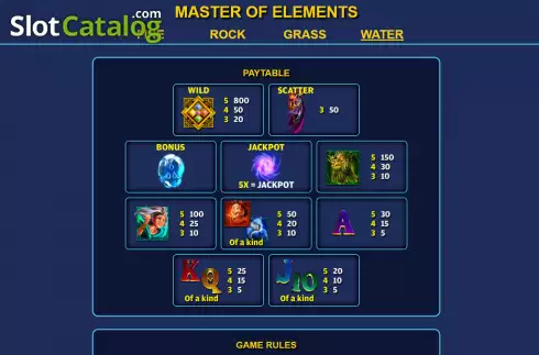 Οθόνη9. Master of Elements Κουλοχέρης