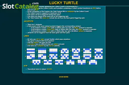 Οθόνη8. Lucky Turtle (Ready Play Gaming) Κουλοχέρης