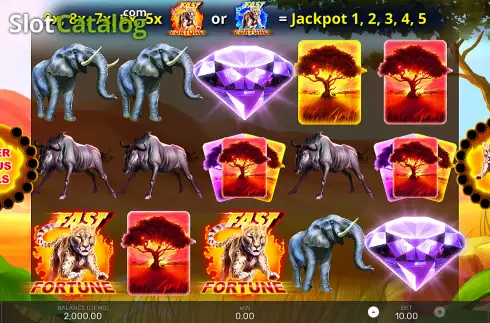 Οθόνη2. Fast Fortune Κουλοχέρης