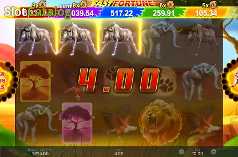 Οθόνη3. Fast Fortune Κουλοχέρης