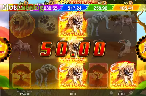 Οθόνη4. Fast Fortune Κουλοχέρης