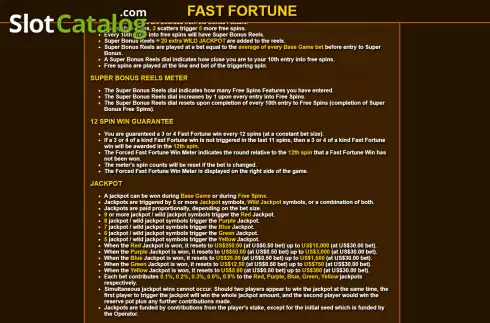 Οθόνη9. Fast Fortune Κουλοχέρης