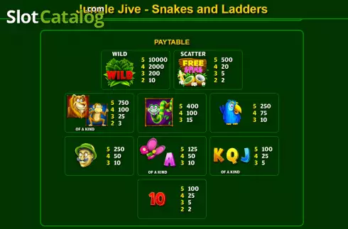Οθόνη7. Jungle Jive Κουλοχέρης