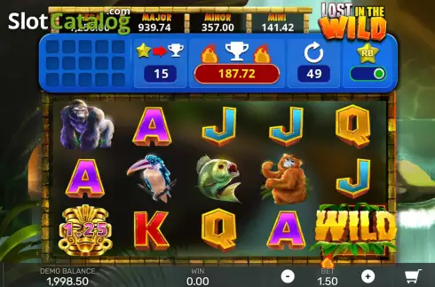 Οθόνη2. Lost in the Wild with Reel Bingo Κουλοχέρης