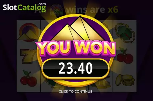 Οθόνη3. Pyramids of Cash with Reel Bingo Κουλοχέρης