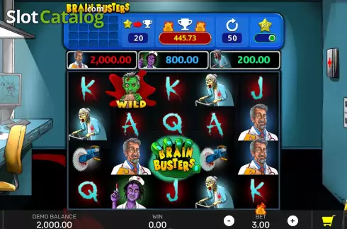 Οθόνη2. Brain Busters with Reel Bingo Κουλοχέρης 
