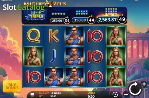 Οθόνη2. Mighty Zeus (Ready Play Gaming) Κουλοχέρης
