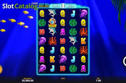 Οθόνη2. Deep Sea Dollars - Super Reels Κουλοχέρης 