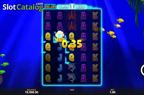 Οθόνη3. Deep Sea Dollars - Super Reels Κουλοχέρης 