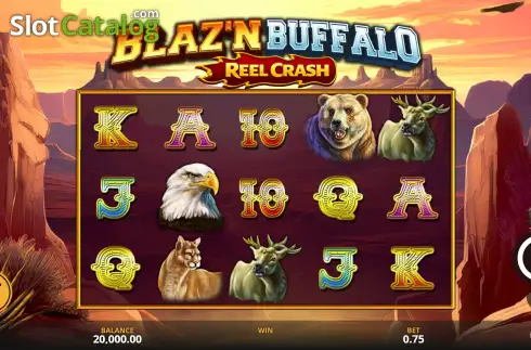 Οθόνη2. Blaz'n Buffalo Reel Crash Κουλοχέρης 