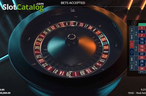Οθόνη5. Real Auto Roulette Κουλοχέρης