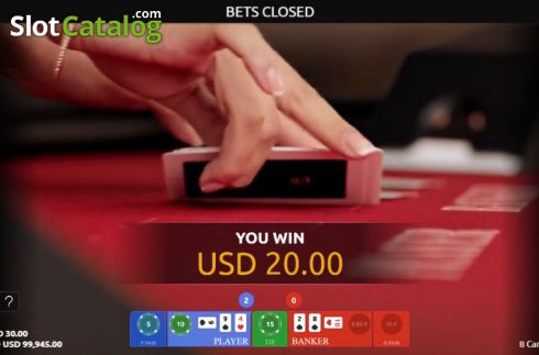Οθόνη4. Real Baccarat With Sarati Κουλοχέρης