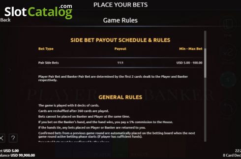 Οθόνη5. Real Baccarat With Courtney Κουλοχέρης