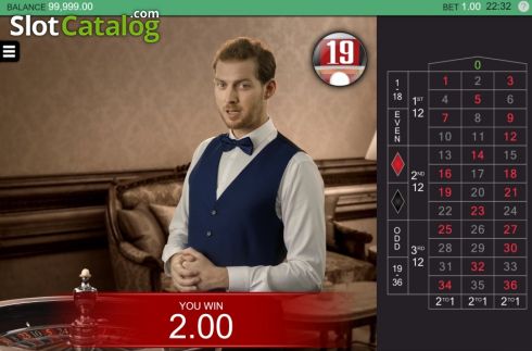 Οθόνη3. Real Roulette with Matthew Κουλοχέρης