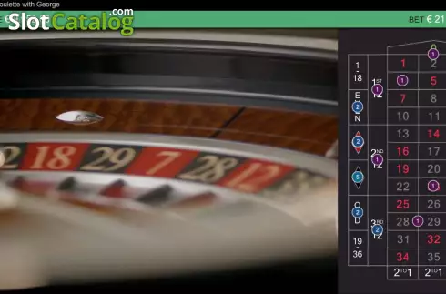 Οθόνη4. Real Roulette With George Κουλοχέρης 