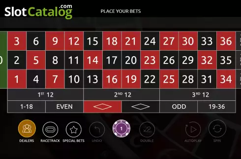 Οθόνη2. Dealers Club Roulette Κουλοχέρης