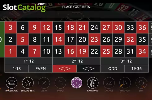 Οθόνη2. Turbo Multifire Roulette Κουλοχέρης