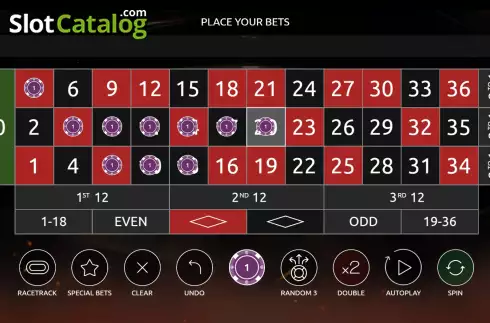 Οθόνη3. Turbo Multifire Roulette Κουλοχέρης