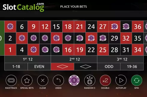 Οθόνη4. Turbo Multifire Roulette Κουλοχέρης