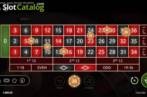 Οθόνη3. Vinnie Jones Stories Roulette Κουλοχέρης