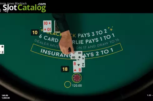 Οθόνη2. Vinnie Jones Blackjack Κουλοχέρης