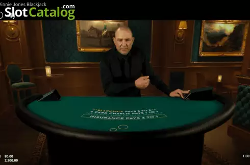 Οθόνη3. Vinnie Jones Blackjack Κουλοχέρης