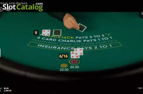 Οθόνη4. Vinnie Jones Blackjack Κουλοχέρης