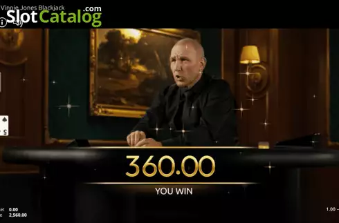 Οθόνη5. Vinnie Jones Blackjack Κουλοχέρης