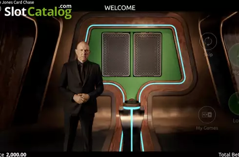 Οθόνη3. Vinnie Jones Card Chase Κουλοχέρης