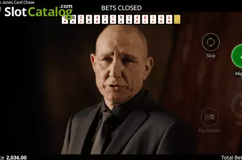 Οθόνη8. Vinnie Jones Card Chase Κουλοχέρης