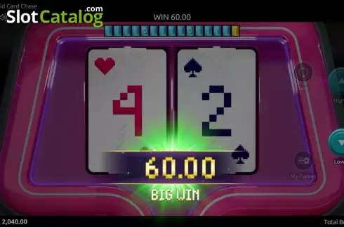 Οθόνη3. Rapid Card Chase Κουλοχέρης 