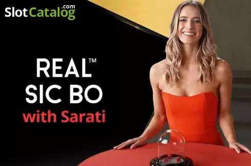Real Sic Bo with Sarati Λογότυπο Real Sic Bo with Sarati Λογότυπο