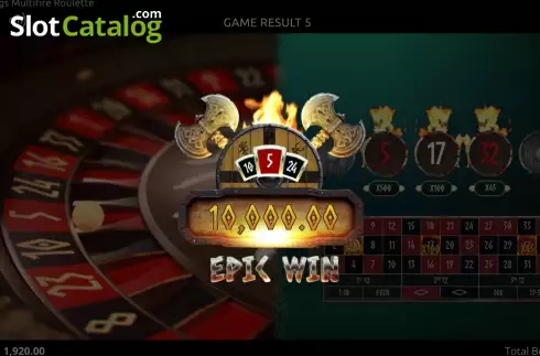 Οθόνη3. Vikings Multifire Roulette Κουλοχέρης