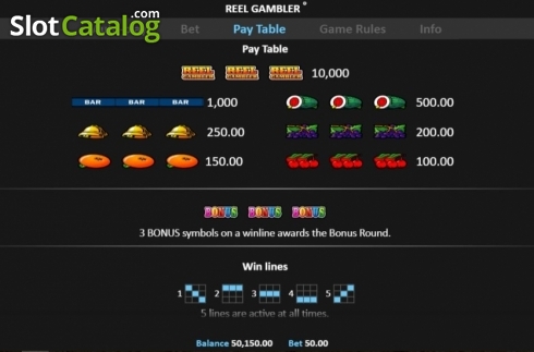 Οθόνη7. Reel Gambler Κουλοχέρης